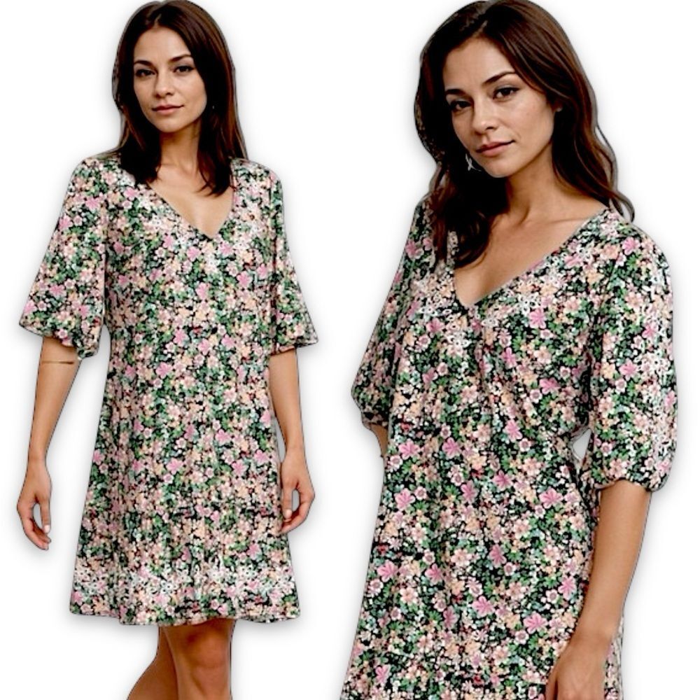 Johnny Was Rebekah Poplin Dress - Picture 3 of 16